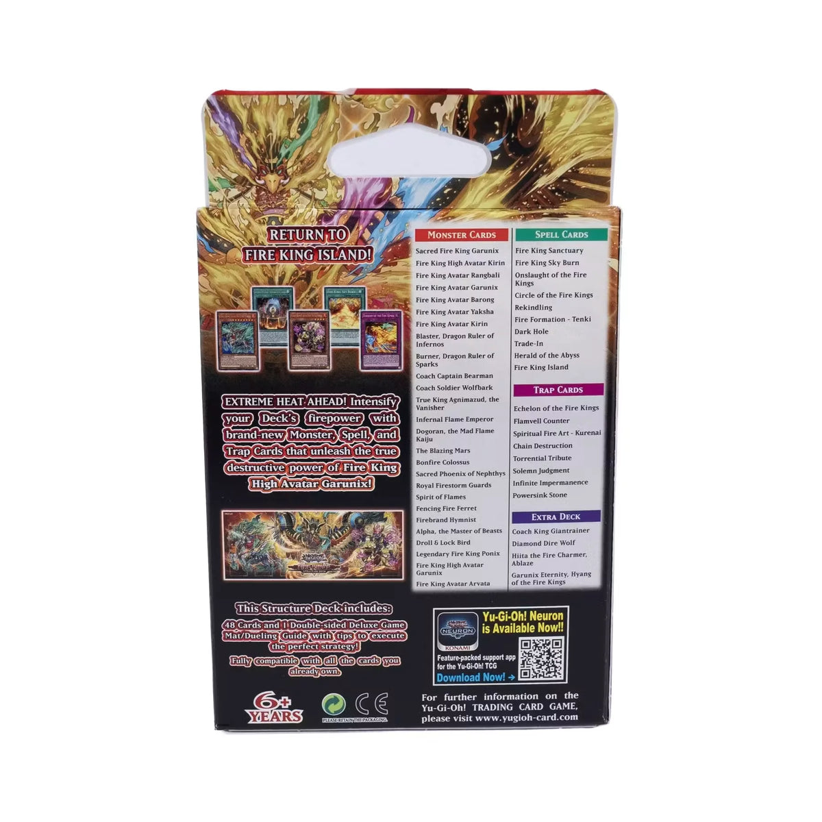 Yu-Gi-Oh Revamped Fire Kings Structure Deck Box | Sealed (Ships Sealed Only) | P5177230