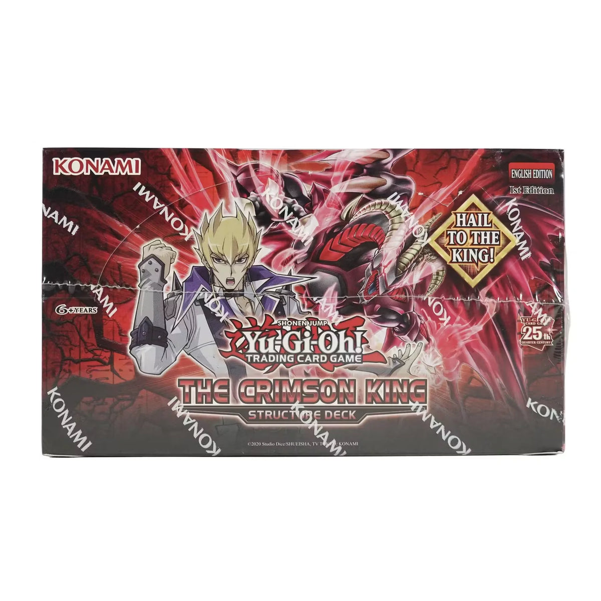 Yu-Gi-Oh The Crimson King Structure Deck Box | Sealed (Ships Sealed Only) | P5177234