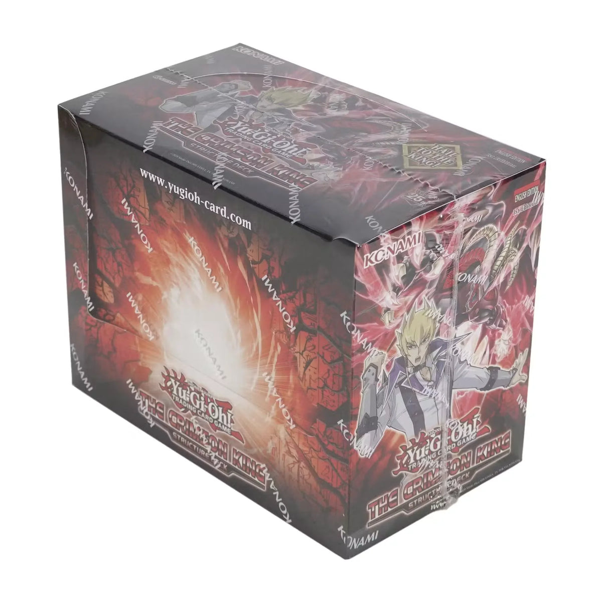 Yu-Gi-Oh The Crimson King Structure Deck Box | Sealed (Ships Sealed Only) | P5177234