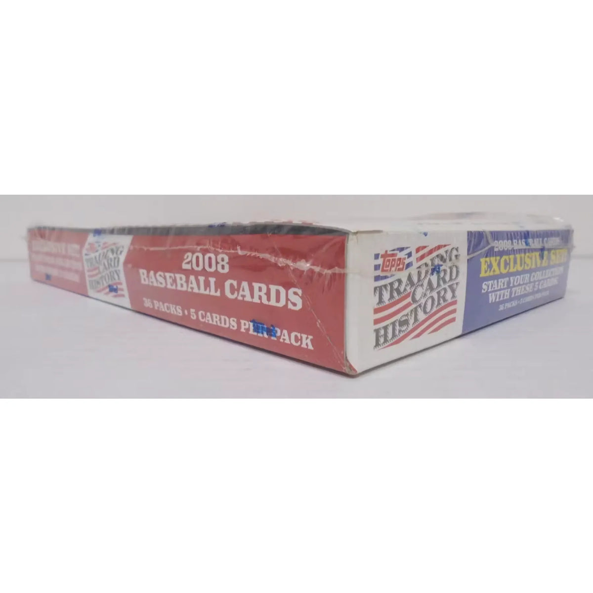 2008 Topps Trading Card History Baseball Hobby Box (Ships Sealed Only) - D2 | P5177360