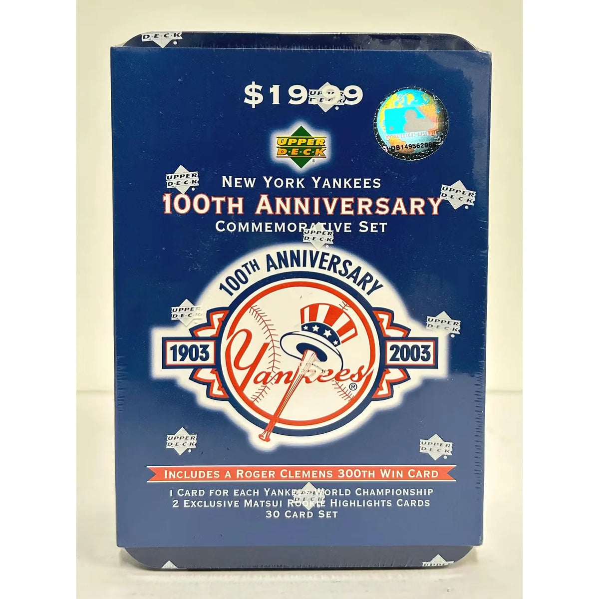 2003 Upper Deck New York Yankees 100th Anniversary Set | Factory Box | P5177375