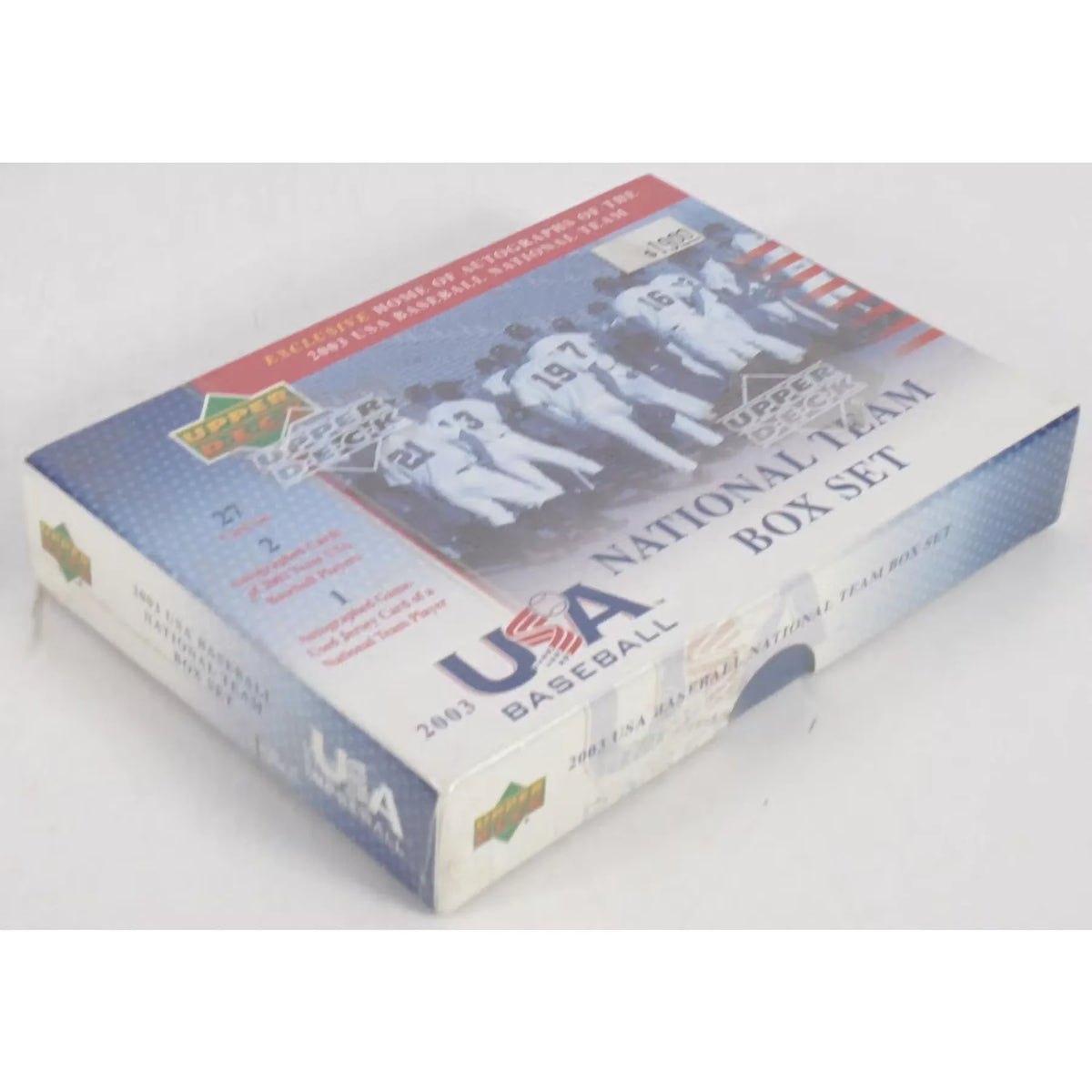 2003 Upper Deck Team USA Baseball Factory Set | 30-Card Box (Ships Sealed Only) | P5177376
