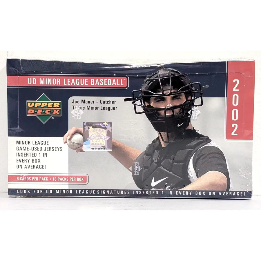 2002 Upper Deck Minor League Baseball Hobby Box (Ships Sealed Only) | P5177380