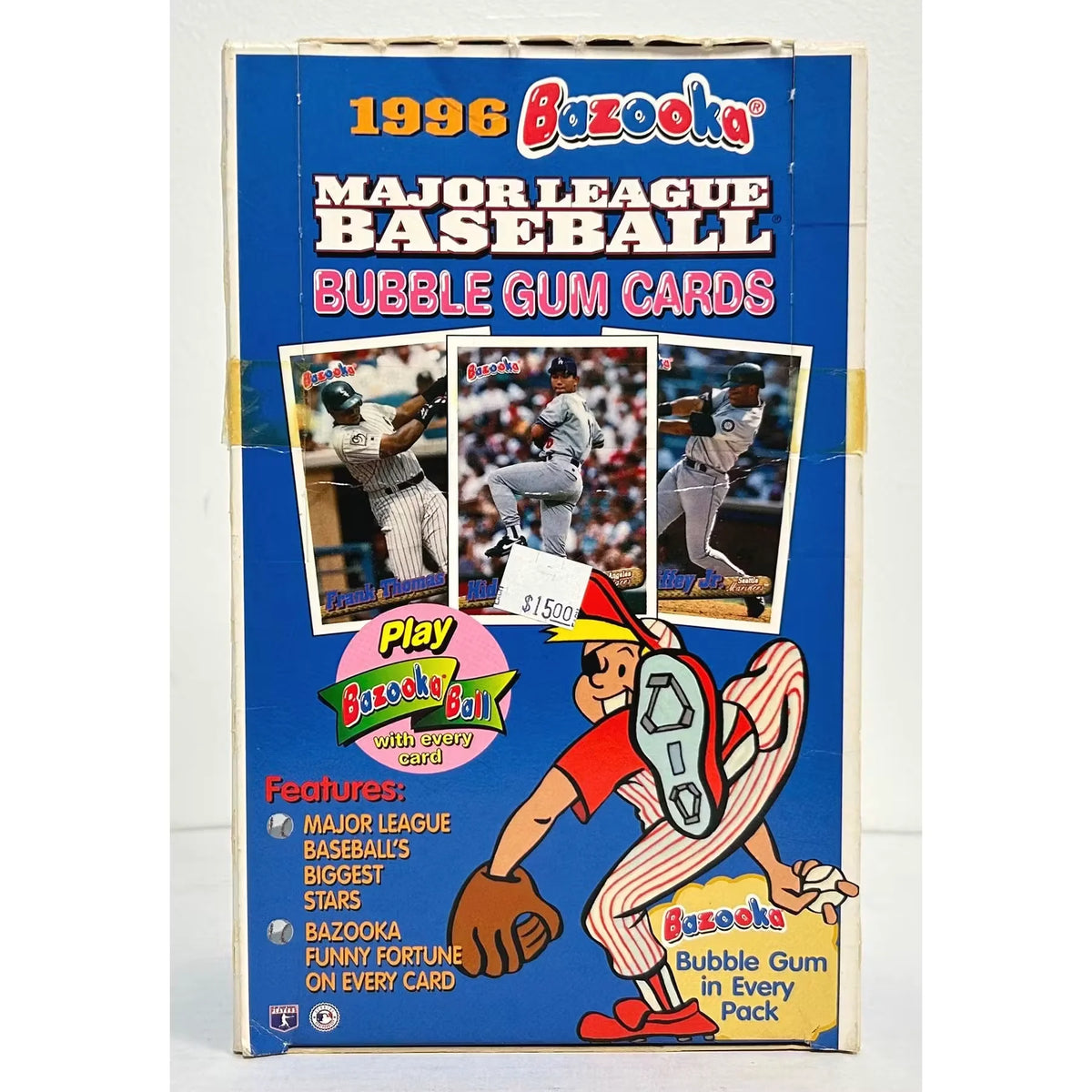 1996 Topps Bazooka Baseball Hobby Box (Ships Sealed Only) | P5177406