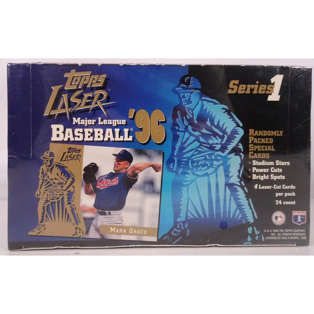 1996 Topps Laser Series 1 Baseball Hobby Box (Ships Sealed Only) | P5177410