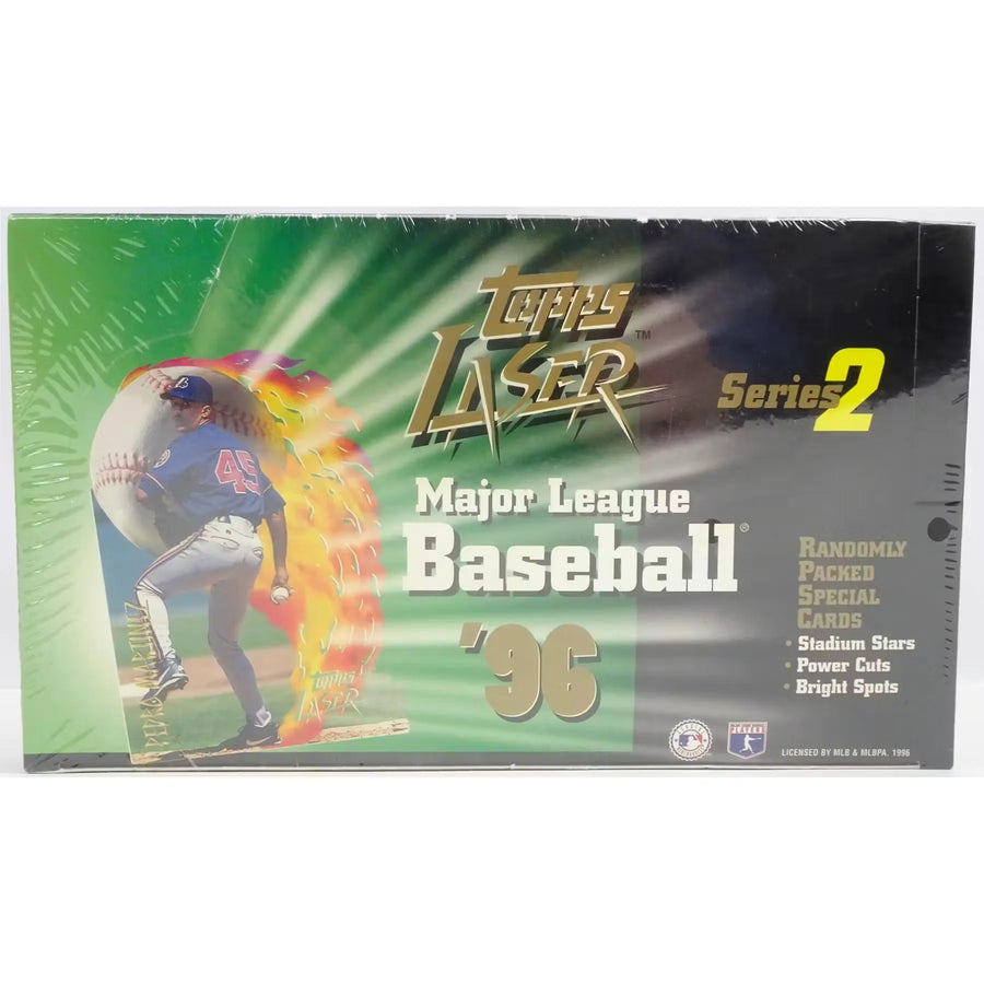 1996 Topps Laser Series 2 Baseball Hobby Box (Ships Sealed Only) | P5177411
