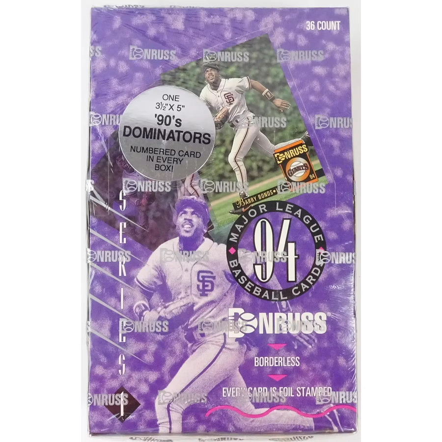 1994 Donruss Series 1 Baseball Hobby Box (Ships Sealed Only) | P5177416