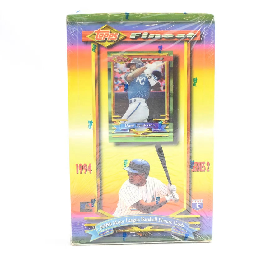 1994 Topps Finest Series 2 Baseball Hobby Box (Ships Sealed Only) | P5177421