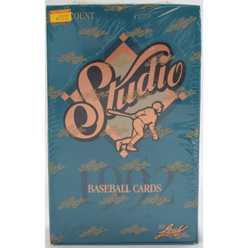 1992 Leaf Studio Baseball Hobby Box (Ships Sealed Only) - D2 | P5177427