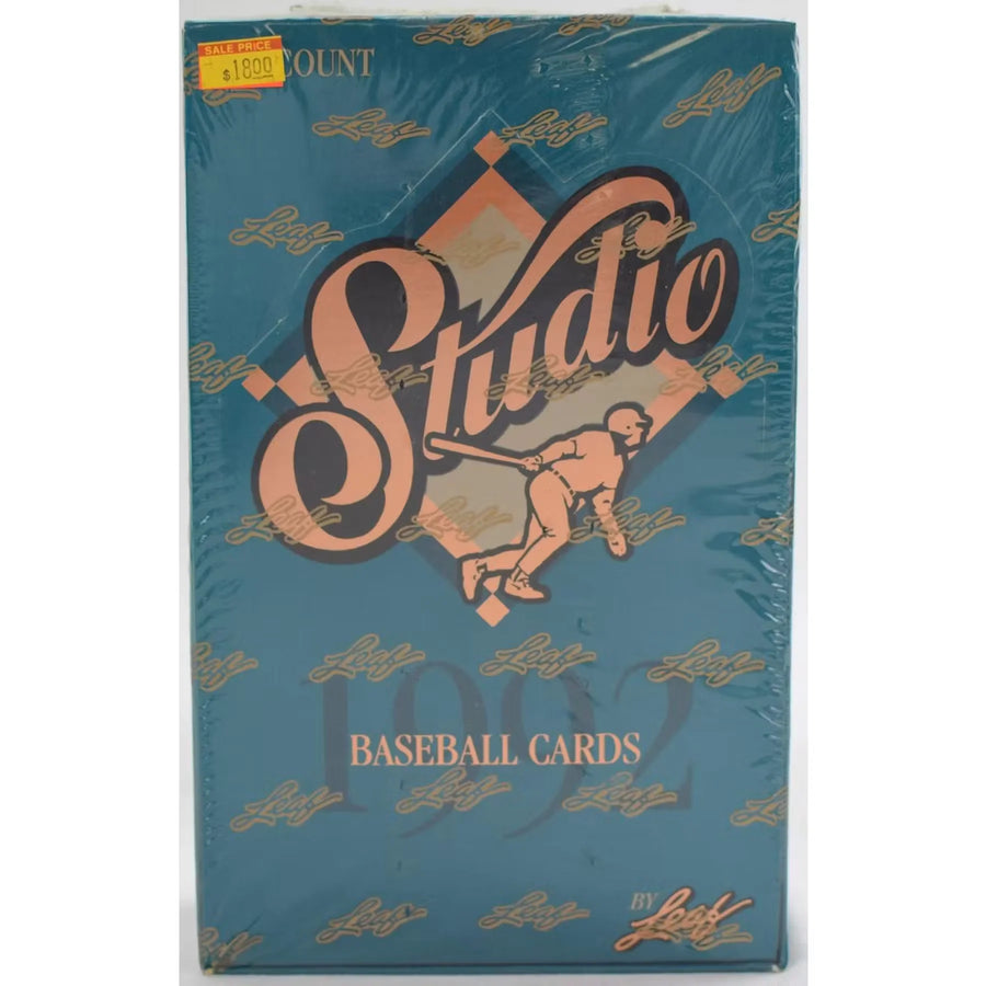 1992 Leaf Studio Baseball Hobby Box (Ships Sealed Only) - D2 | P5177427