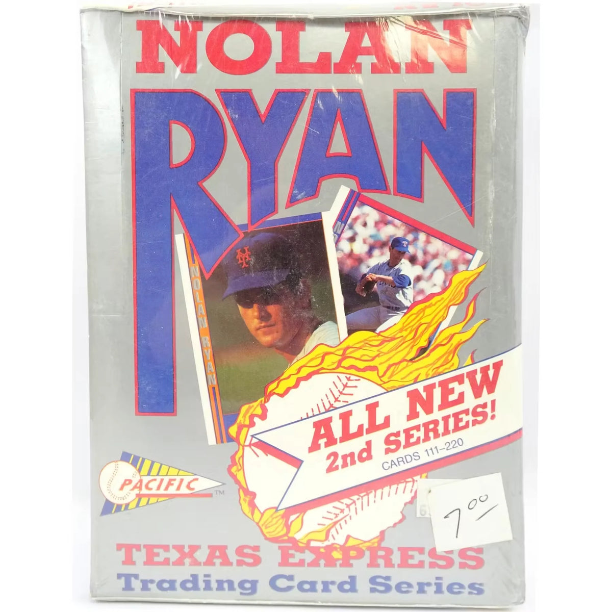 1992 Pacific Nolan Ryan 2nd Series Baseball Hobby Box | P5177428