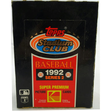 1992 Topps Stadium Club Series 2 Baseball Wax Hobby Box (Ships Sealed Only) | P5177429
