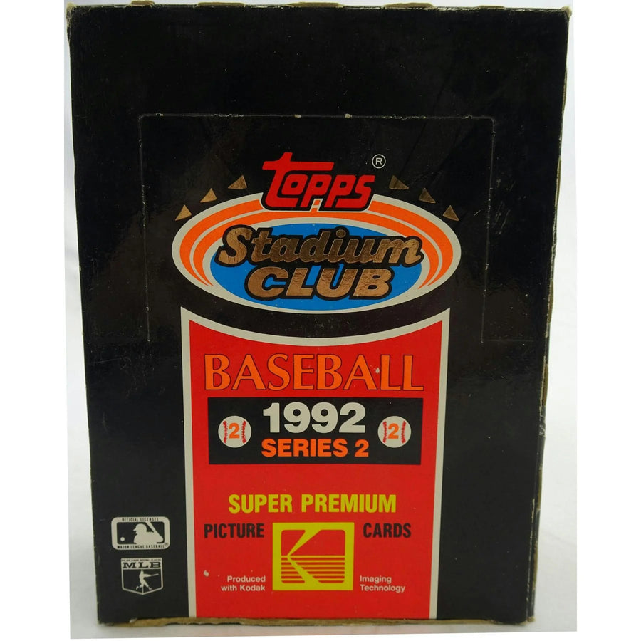 1992 Topps Stadium Club Series 2 Baseball Wax Hobby Box (Ships Sealed Only) | P5177429