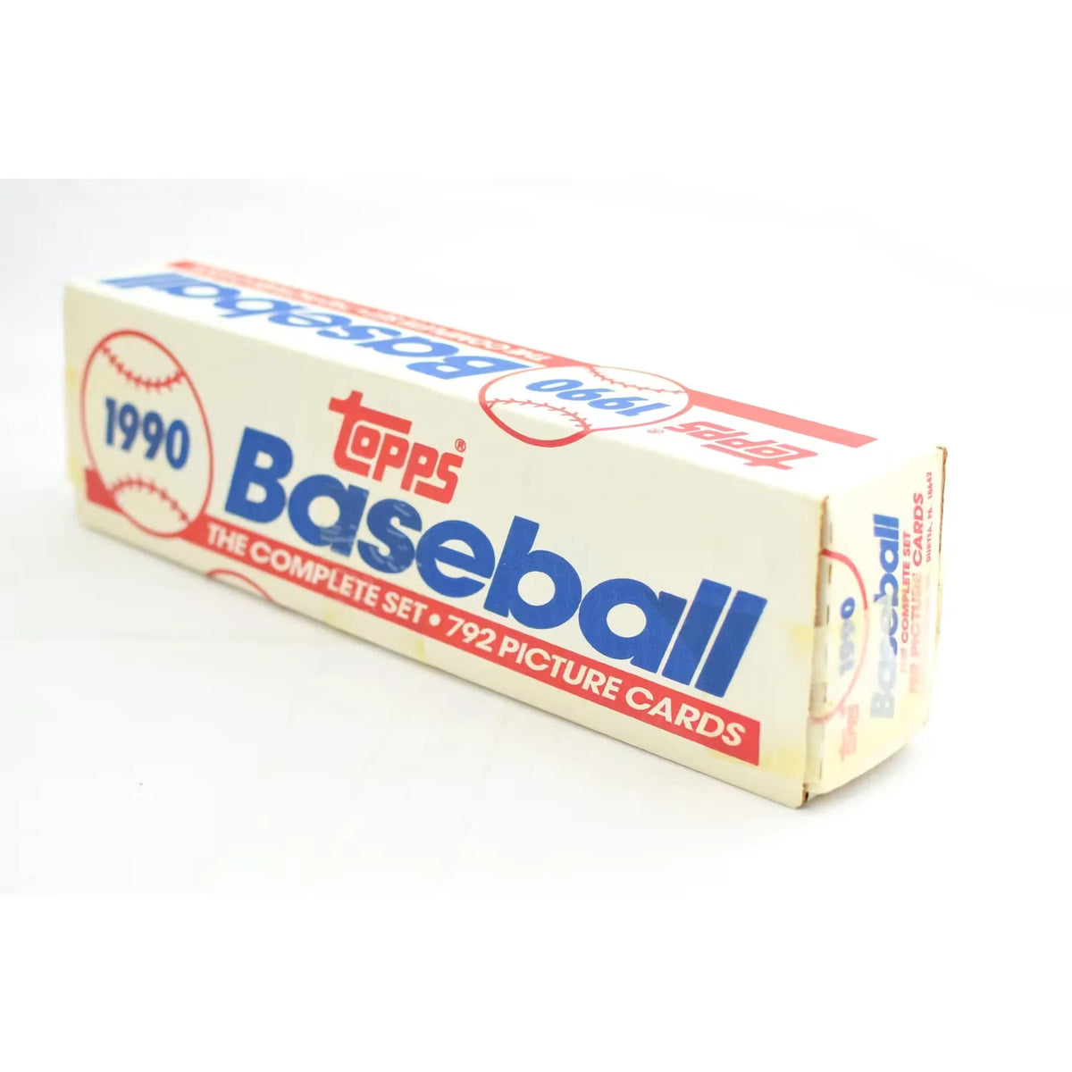 1990 Topps Baseball Factory Set | White Box Complete (Ships Sealed Only) | P5177439