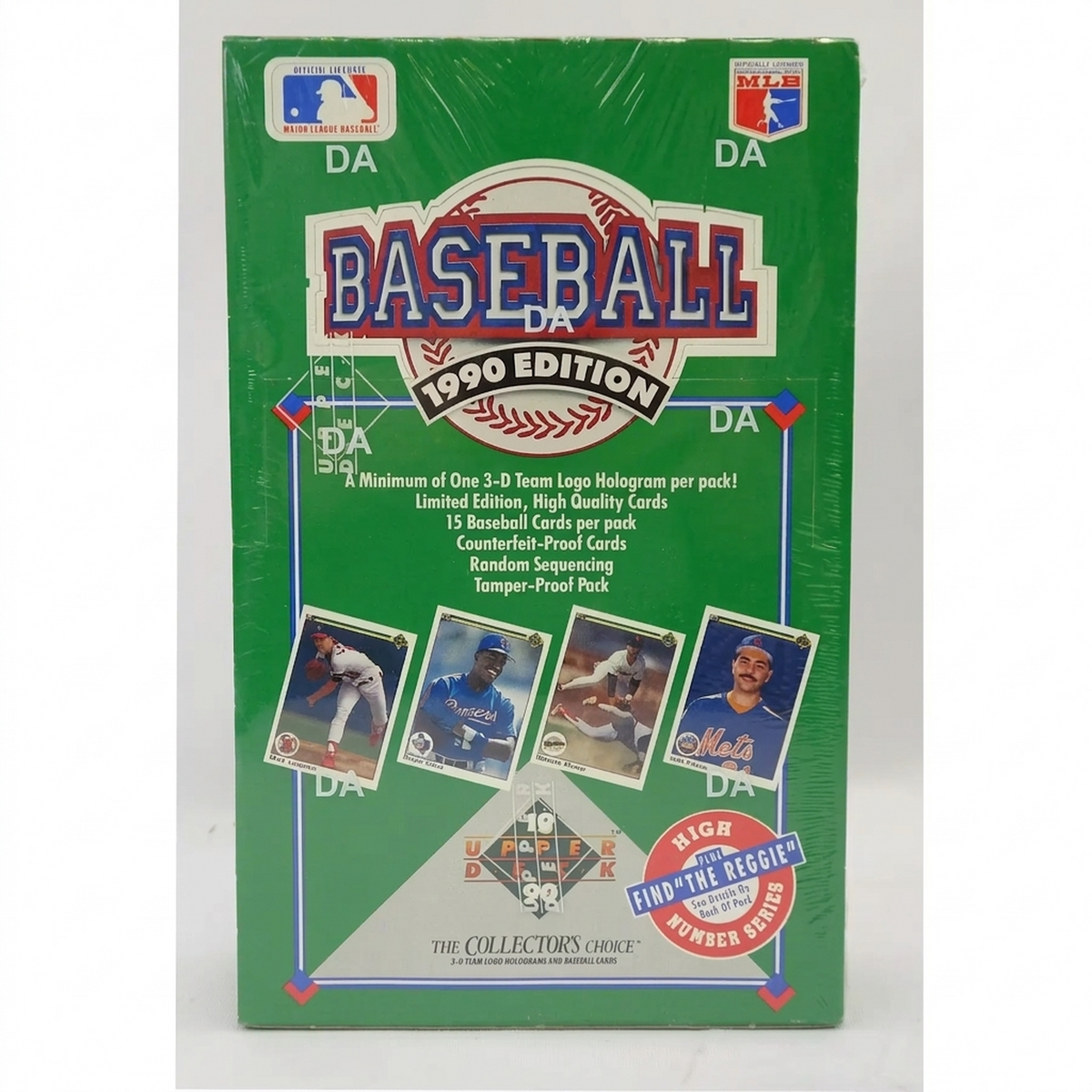 1990 Upper Deck High # Baseball Wax Box (Ships Sealed Only) - D2 | P5177441