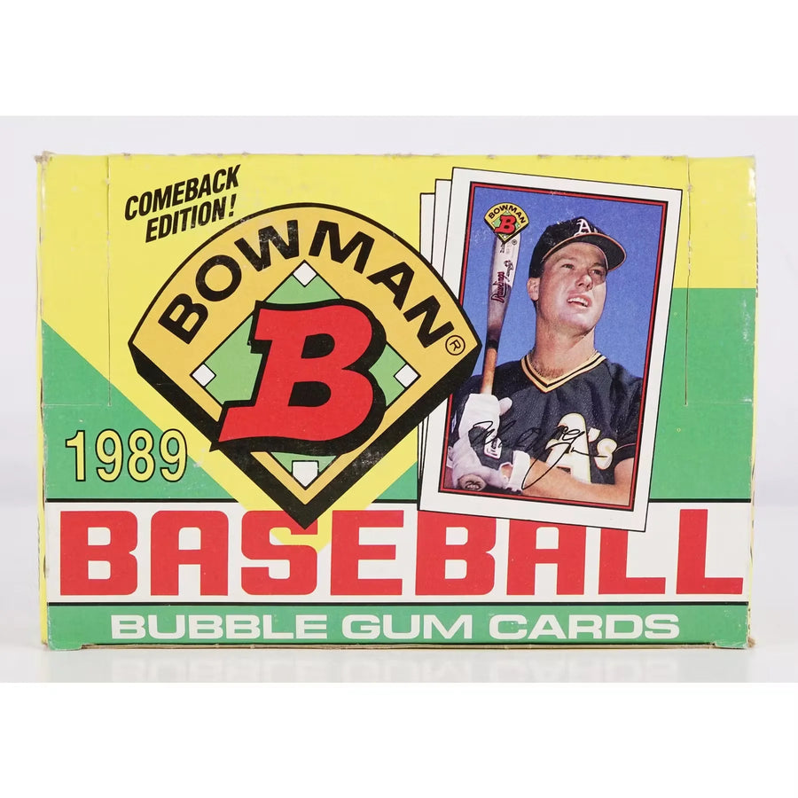 1989 Bowman Baseball Wax Box (Ships Sealed Only) - D2 | P5177443