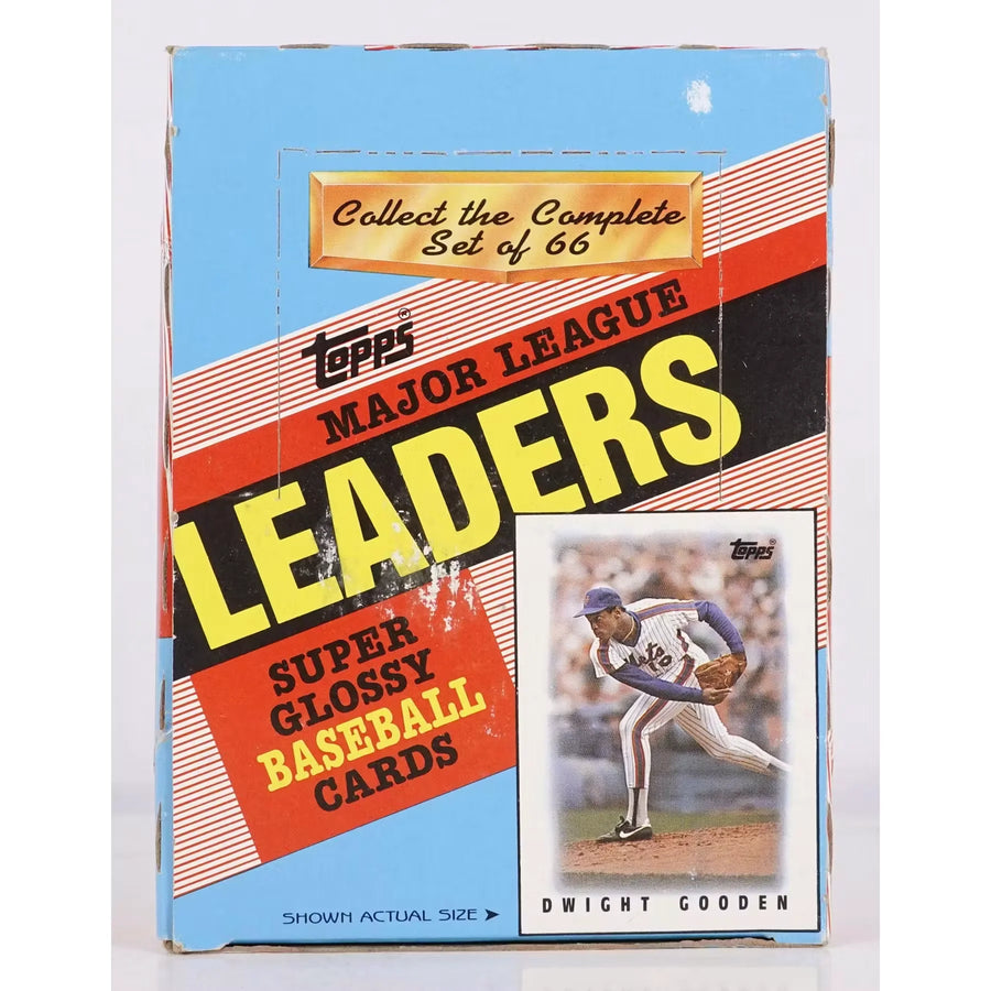 1986 Topps League Leaders (Minis) Baseball Wax Box (Ships Sealed Only) | P5177456