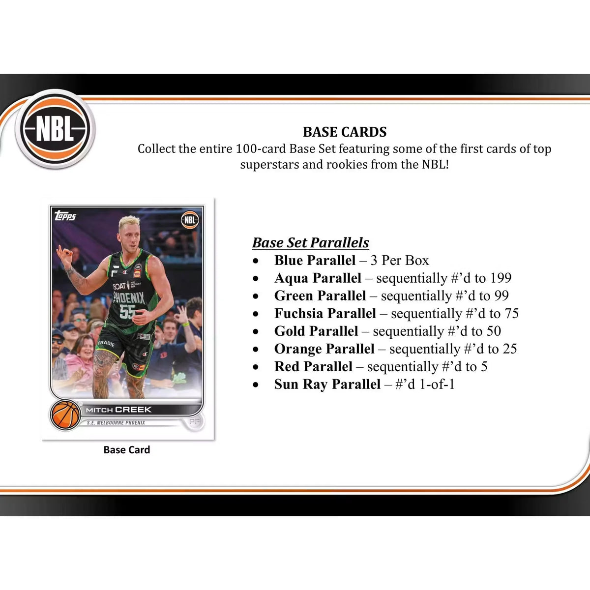 2022-23 Topps NBL Basketball Hobby Box | 20 Packs (Ships Sealed Only) | P5177612