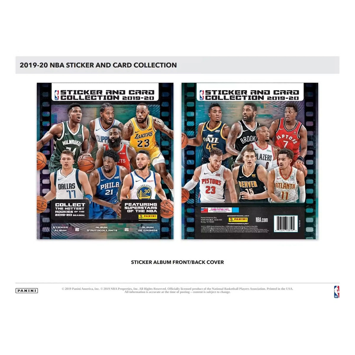 2019-20 Panini NBA Basketball Sticker Collection Box (Ships Sealed Only) | P5177640