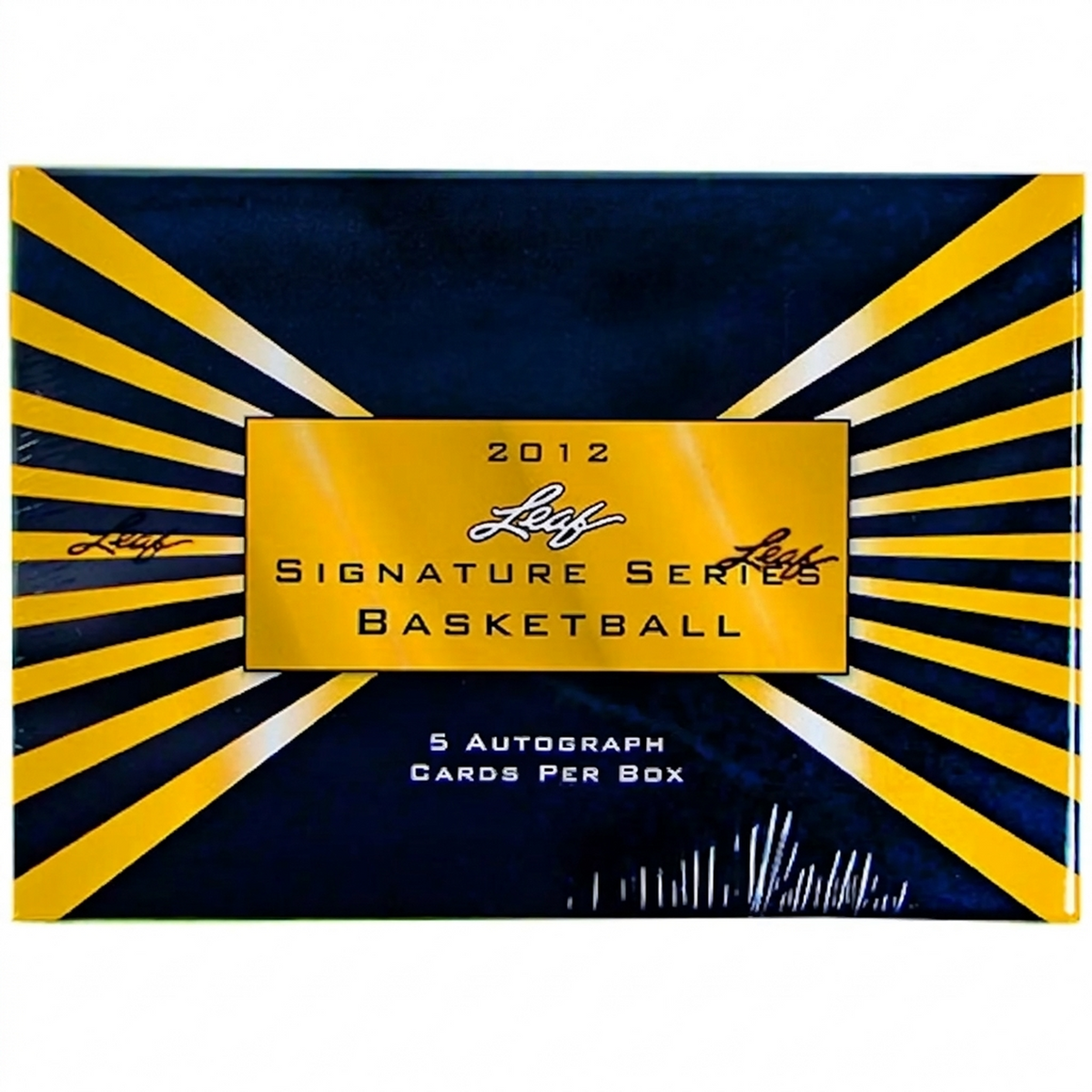 2012 Leaf Signature Series Basketball Hobby Box (Ships Sealed Only) | P5177647