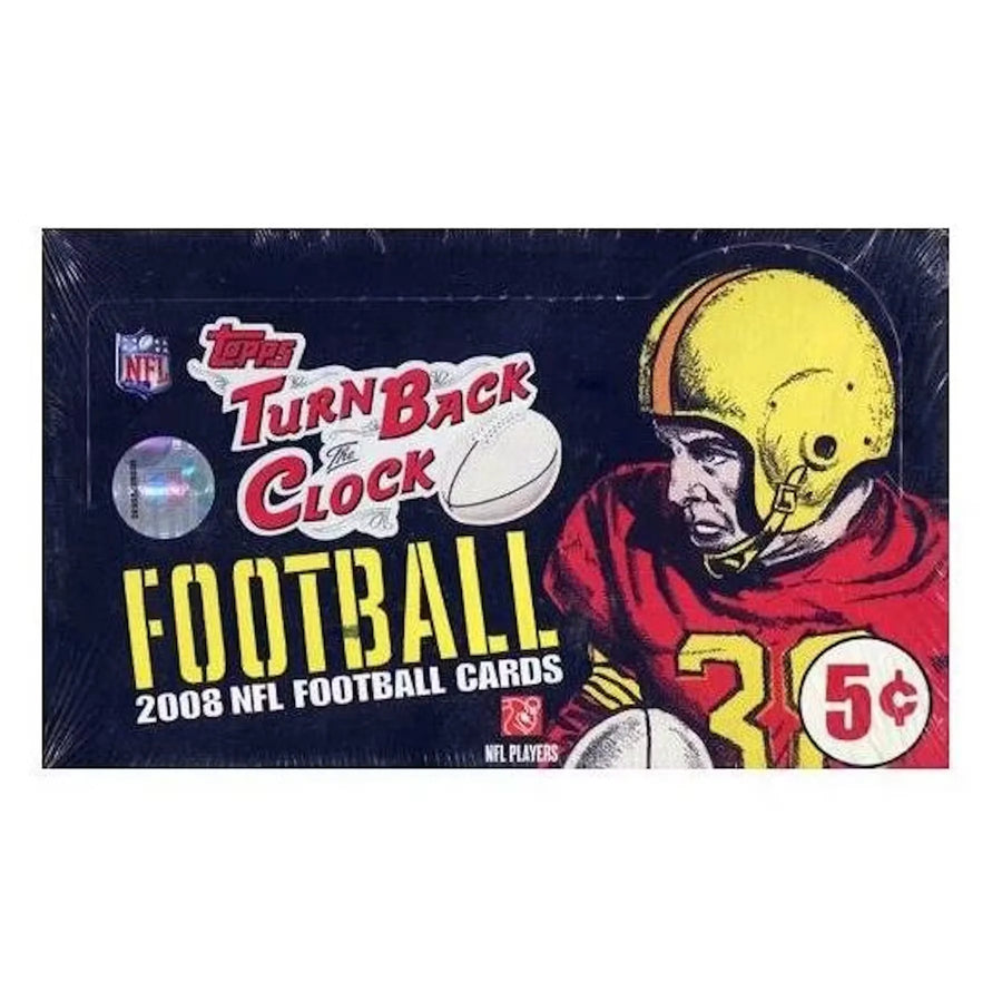 2008 Topps Turn Back The Clock Football Hobby Box (Ships Sealed Only) | P5177744