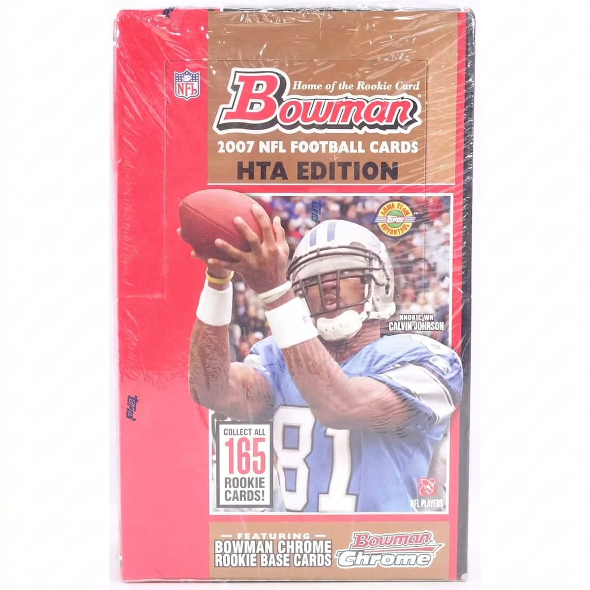 2007 Bowman Football Jumbo Box | 10 Packs, Rookie Autos & Relics | P5177747