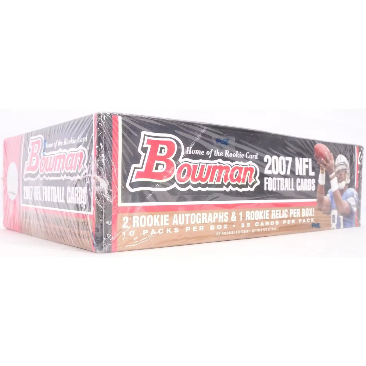 2007 Bowman Football Jumbo Box | 10 Packs, Rookie Autos & Relics | P5177747