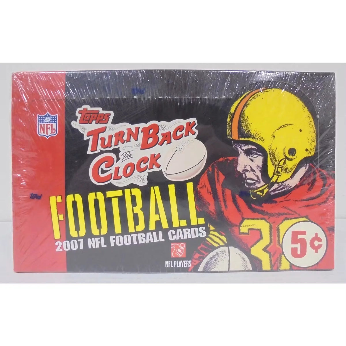 2007 Topps Turn Back the Clock Football Hobby Box (Ships Sealed Only) | P5177748