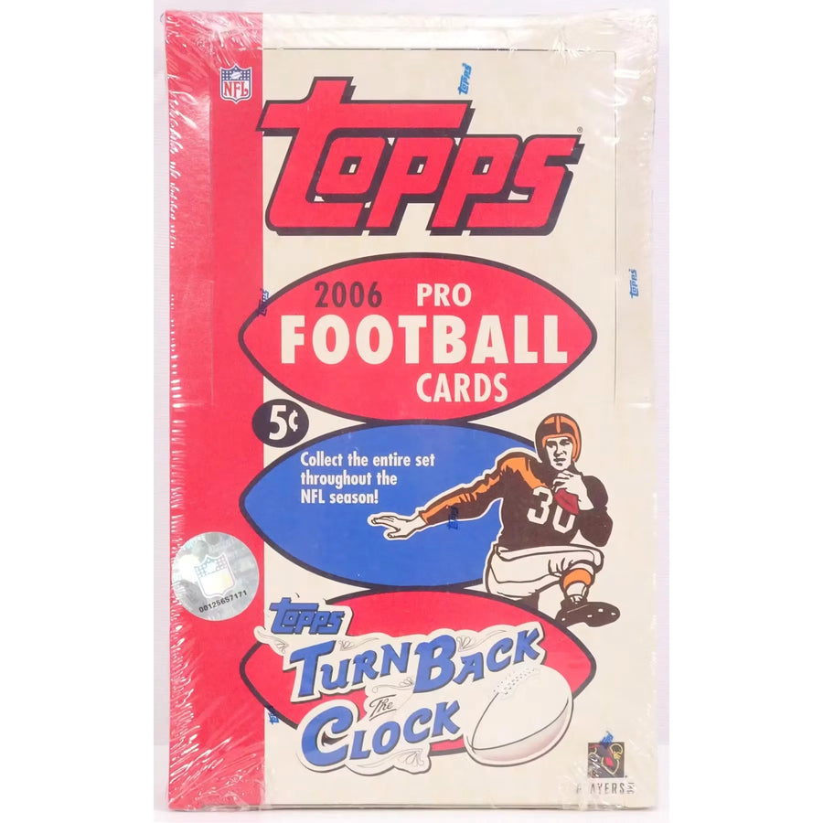 2006 Topps Turn Back the Clock Football Hobby Box (Ships Sealed Only) | P5177750