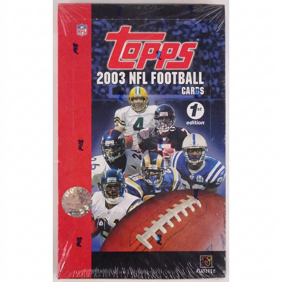 2003 Topps 1st Edition Football Hobby Box (Ships Sealed Only) | P5177753