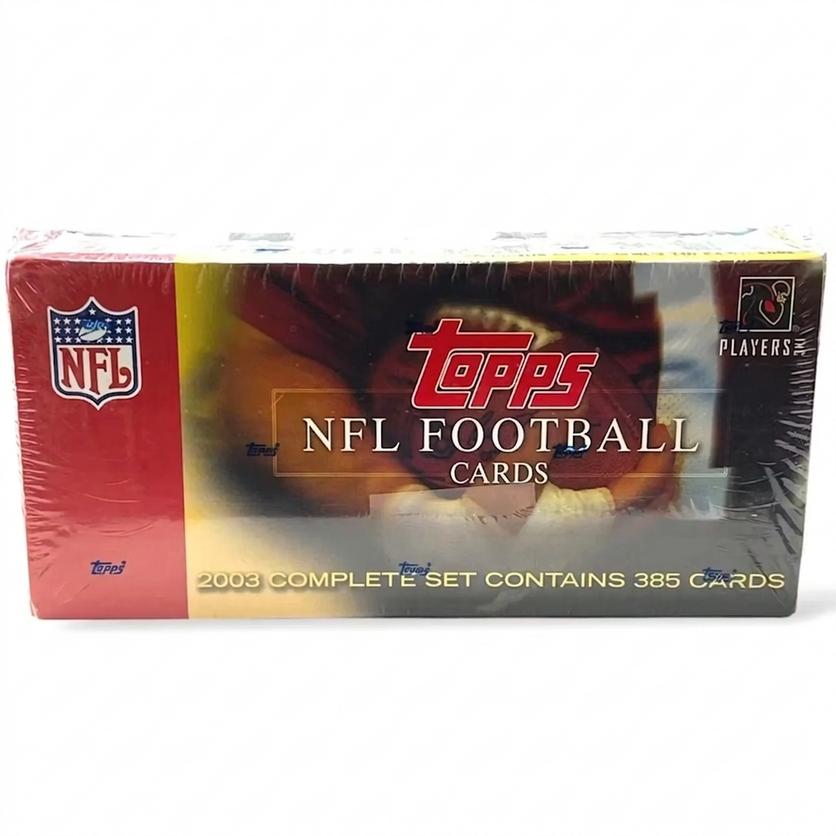 2003 Topps Football Factory Set | 385 Cards, 75 Rookies (Ships Sealed Only) | P5177754