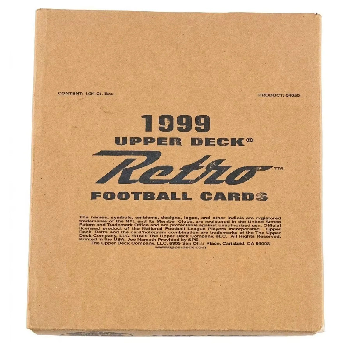 1999 Upper Deck Retro Football Hobby Box (Ships Sealed Only) | P5177758