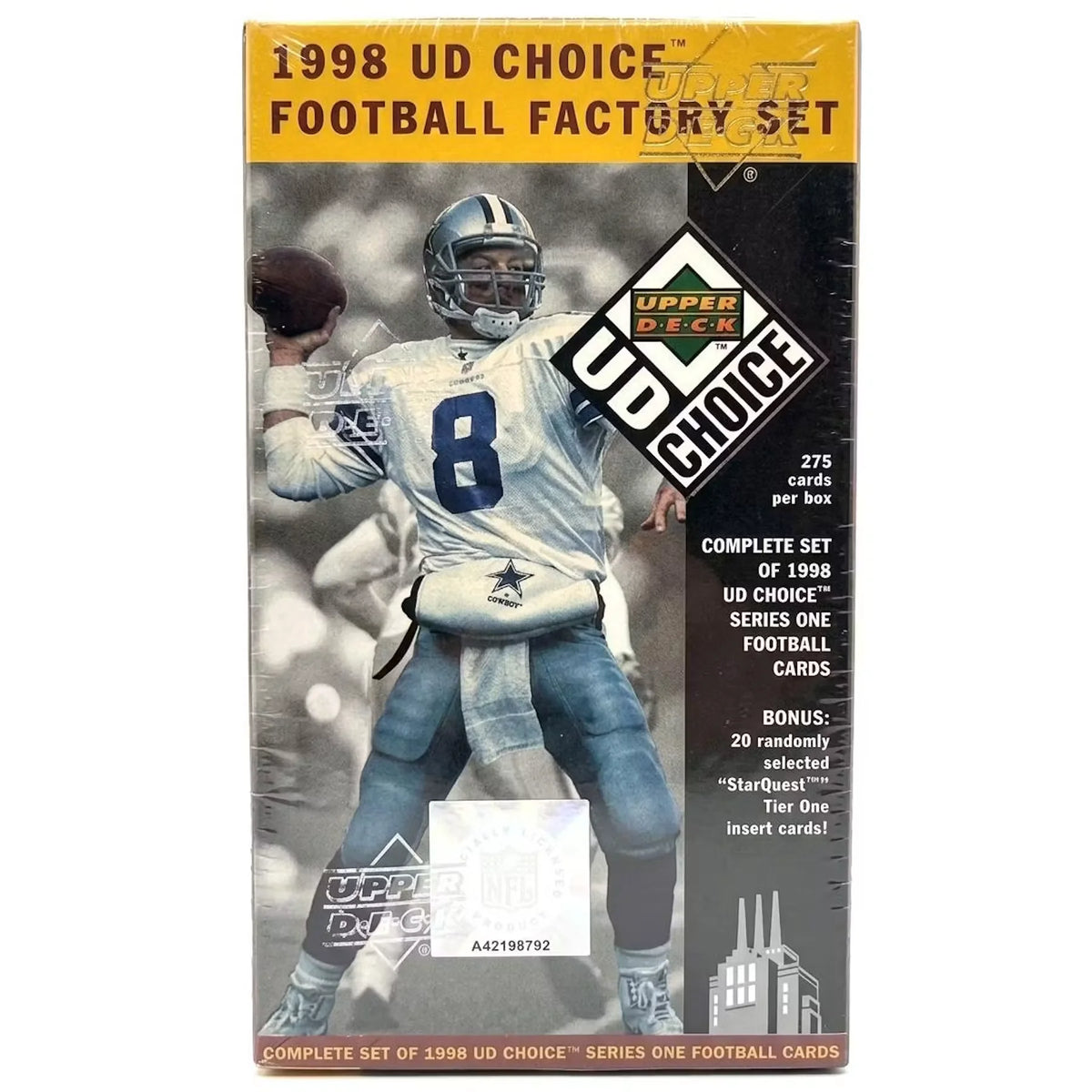 1998 Upper Deck Choice Series 1 Football Factory Set | 275 Cards | P5177760