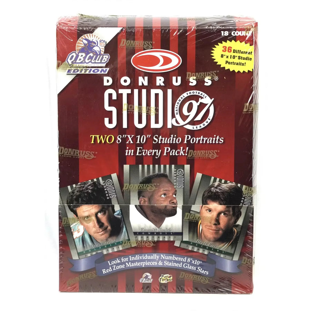 1997 Donruss Studio Football Hobby Box (Ships Sealed Only) | P5177764