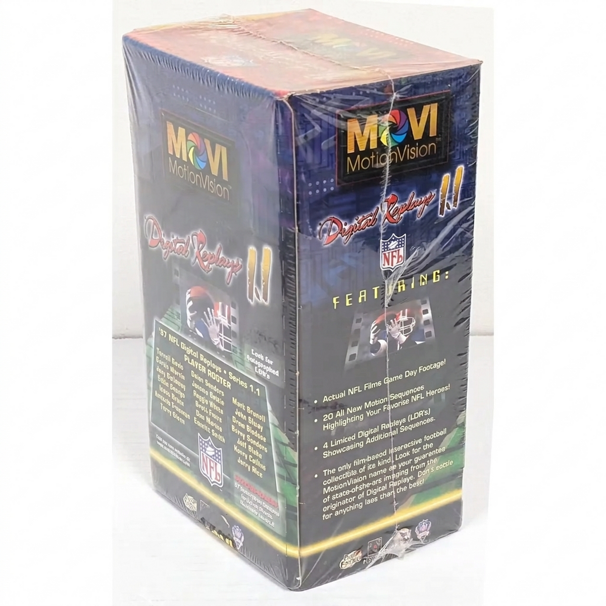 1997 Kodak Movi-Vision 1.1 Football Hobby Box | Lenticular Motion Cards | P5177765