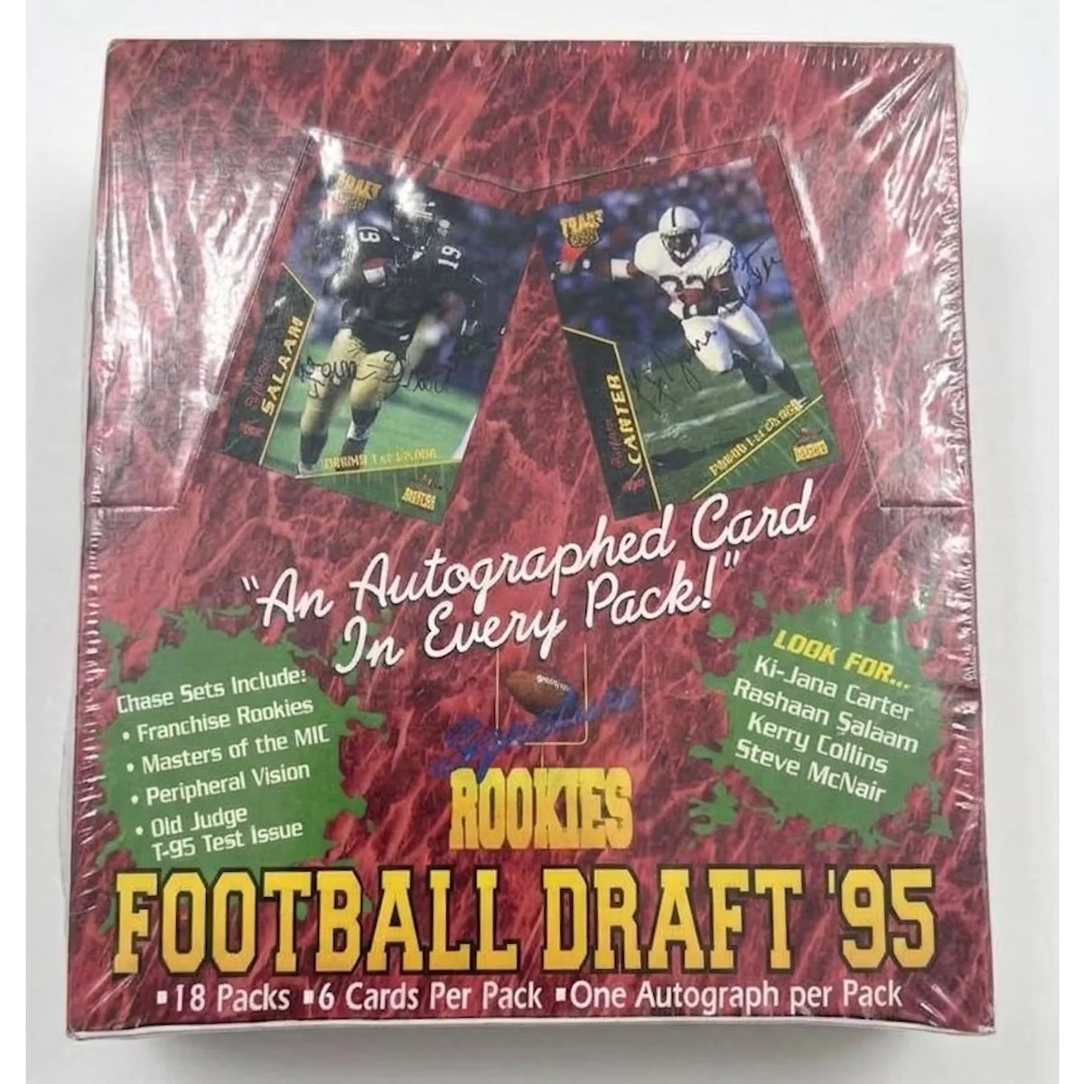 1995 Signature Rookies Football Hobby Box | P5177771