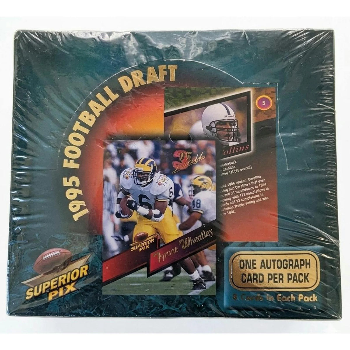 1995 Superior Pix Draft Football Hobby Box | P5177773