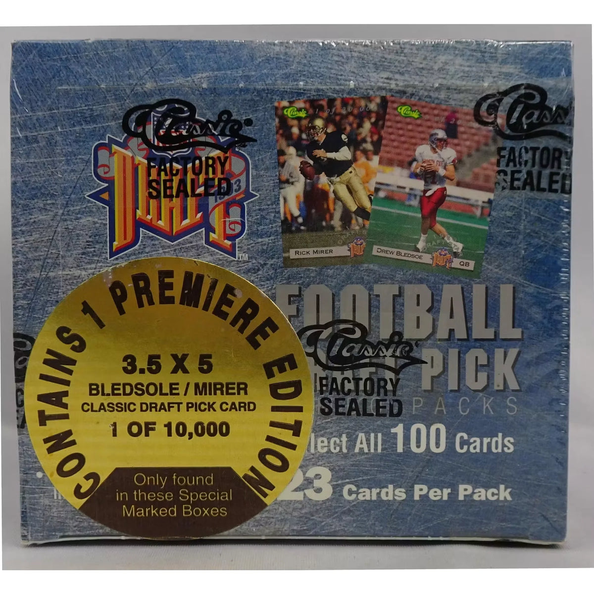 1993 Classic Draft Picks Football Jumbo Box | P5177776