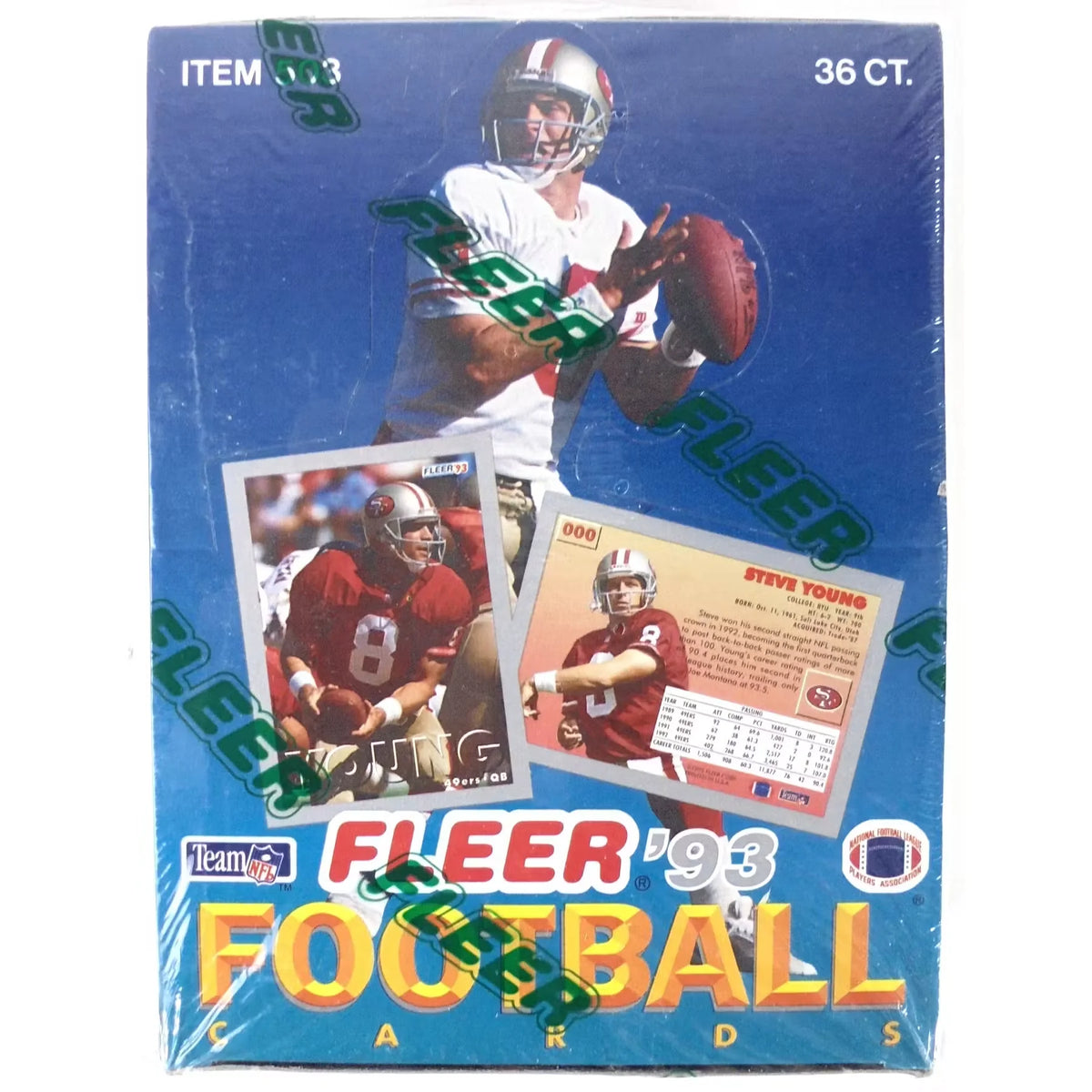 1993 Fleer Football Hobby Box | P5177777