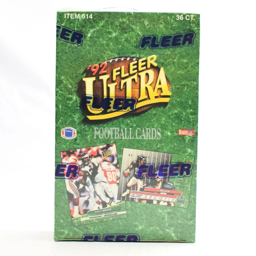 1992 Fleer Ultra Football Hobby Box | P5177782