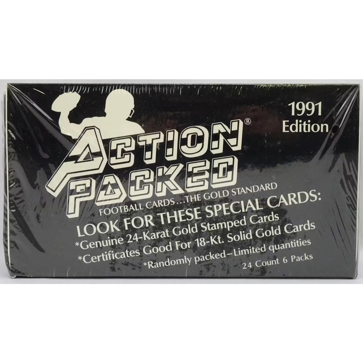 1991 Action Packed Football Wax Box | P5177784