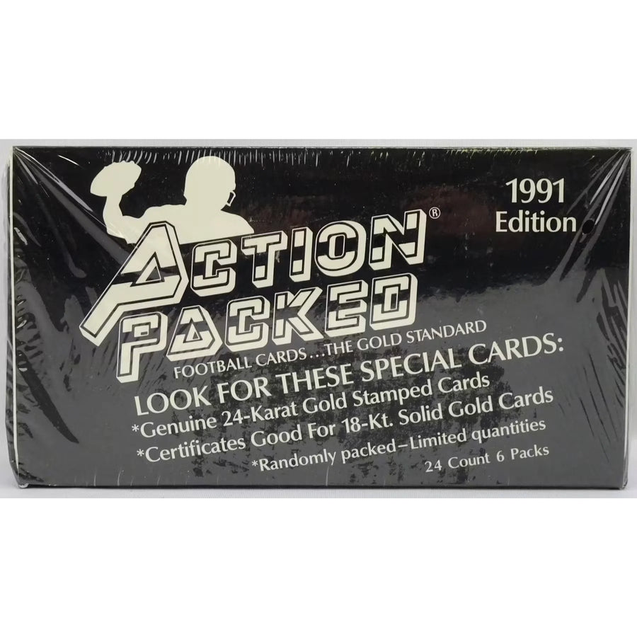 1991 Action Packed Football Wax Box | P5177784