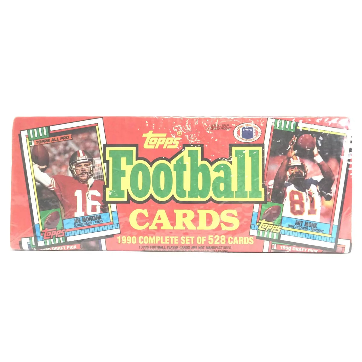 1990 Topps Football Factory Set | Christmas Box (Ships Sealed Only) | P5177789