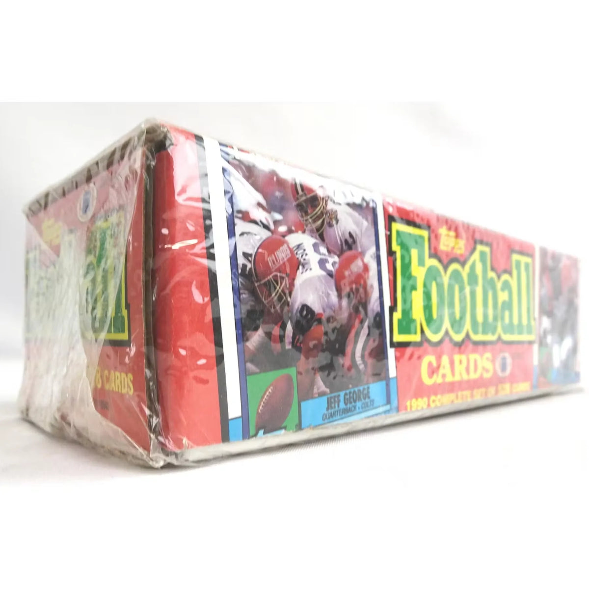 1990 Topps Football Factory Set | Christmas Box (Ships Sealed Only) | P5177789