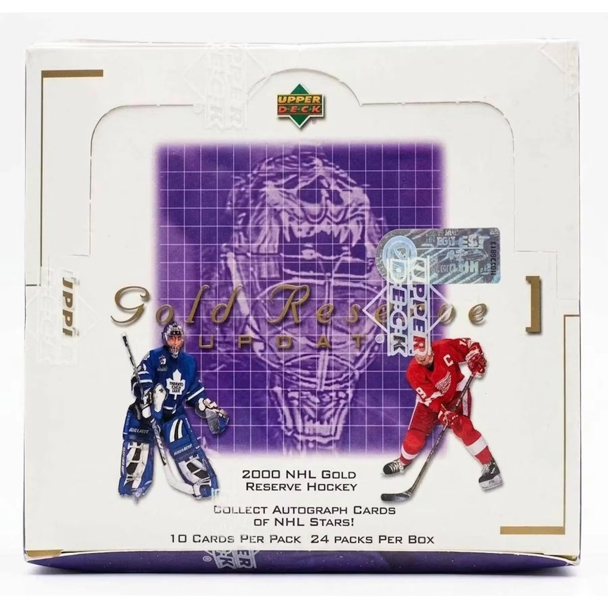 1999-00 Upper Deck Gold Reserve Update Hockey Hobby Box (Ships Sealed Only) | P5177940