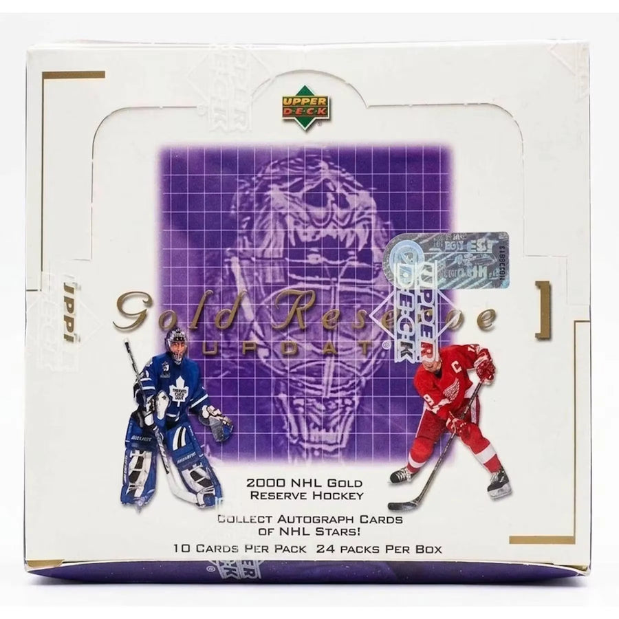 1999-00 Upper Deck Gold Reserve Update Hockey Hobby Box (Ships Sealed Only) | P5177940