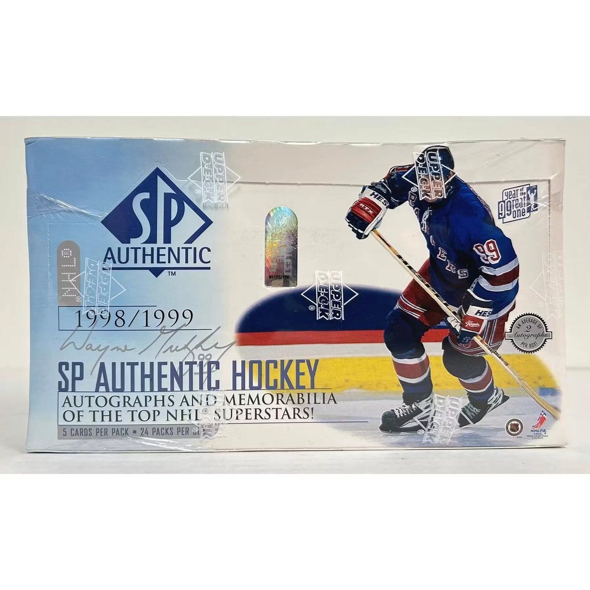 1998-99 Upper Deck SP Authentic Hockey Hobby Box (Ships Sealed Only) | P5177942