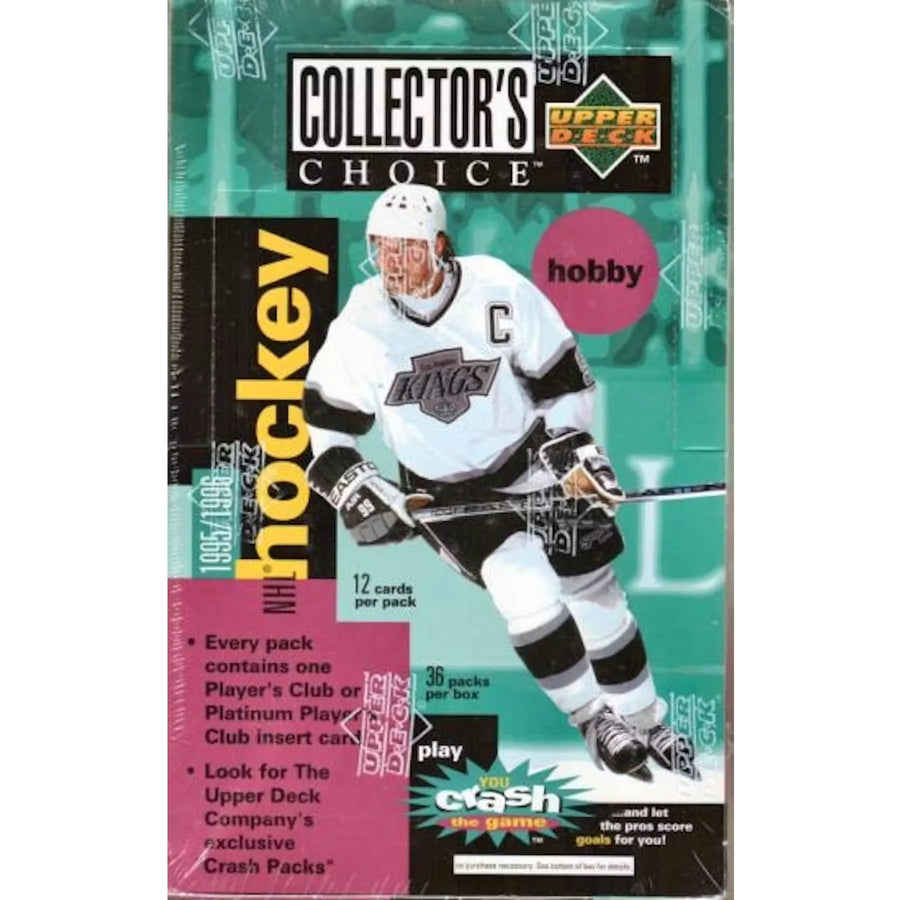 1995-96 Upper Deck Collector's Choice Hockey Hobby Box (Ships Sealed Only) | P5177946
