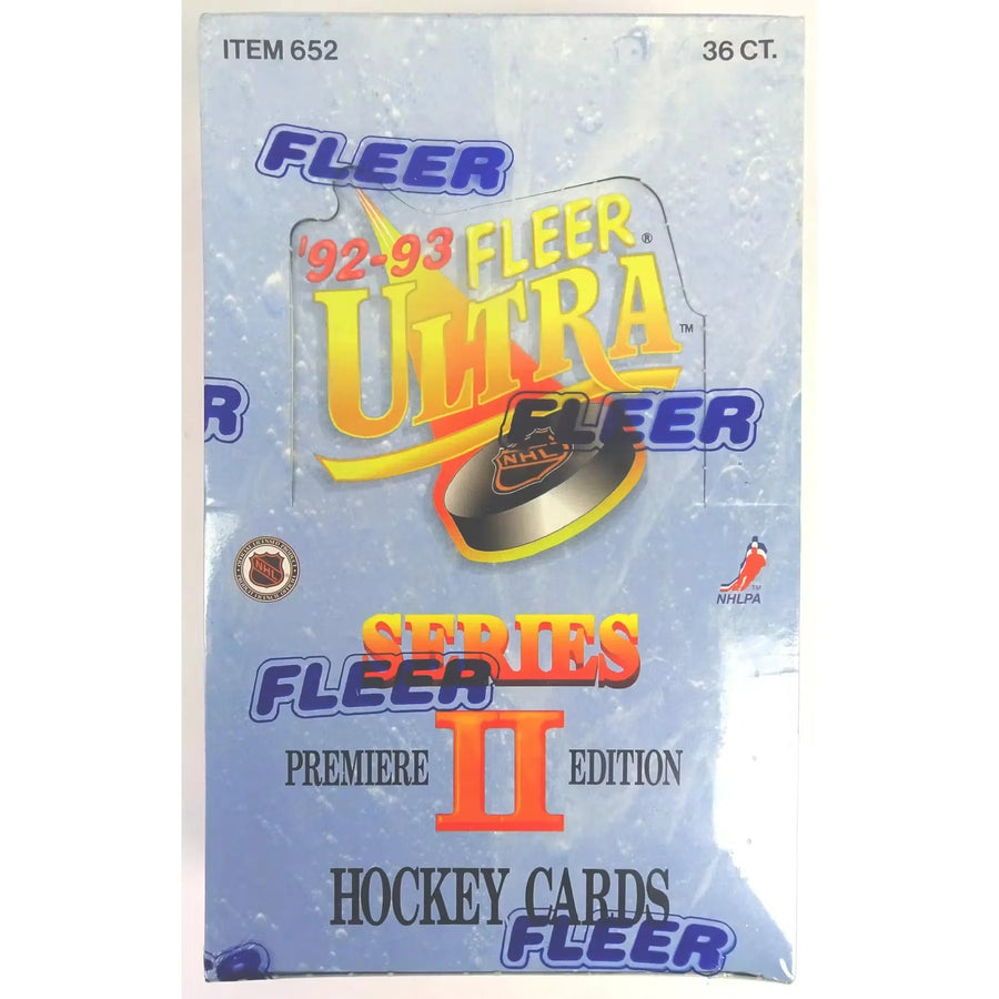 1992-93 Fleer Ultra Series 2 Hockey Hobby Box | P5177955