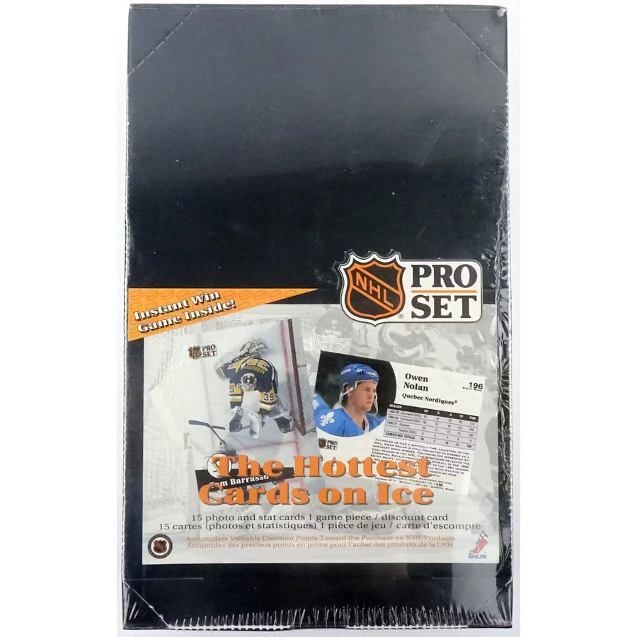 1991-92 Pro Set English Series 1 Hockey Hobby Box | P5177957